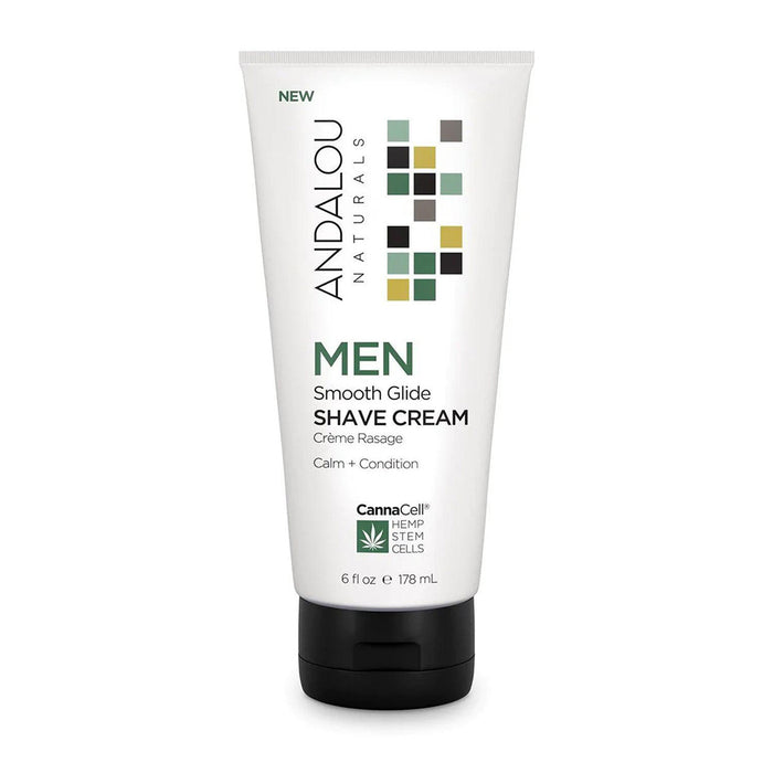 Andalou Naturals | Men Smooth Glide Shave Cream