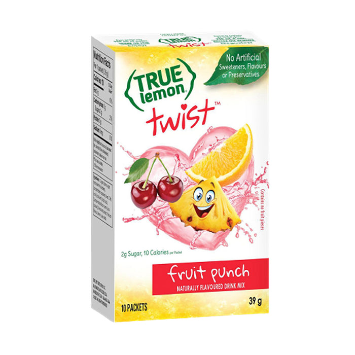 True Lemon | Fruit Punch Twist Drink Mix Packets