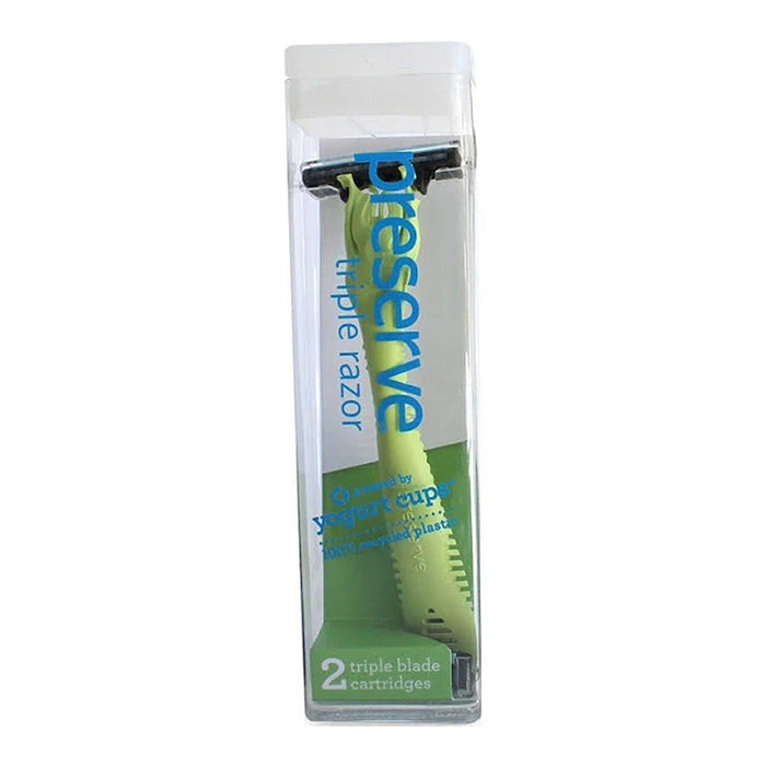 Preserve | Triple Blade Razor With 2 Cartridges