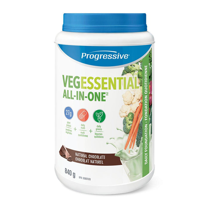 Progressive | VegEssential All-In-One Natural Chocolate Flavour Protein Powder
