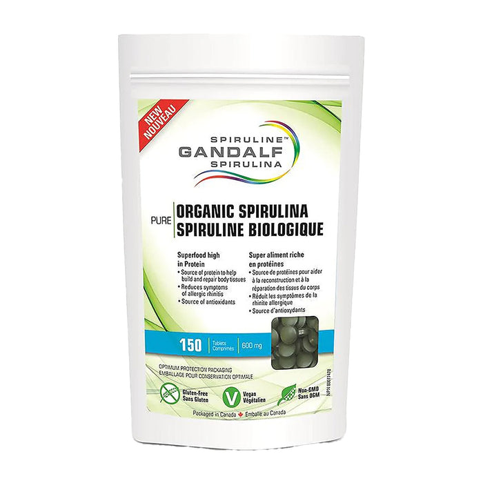 Gandalf | Organic Spirulina 600mg Tablets