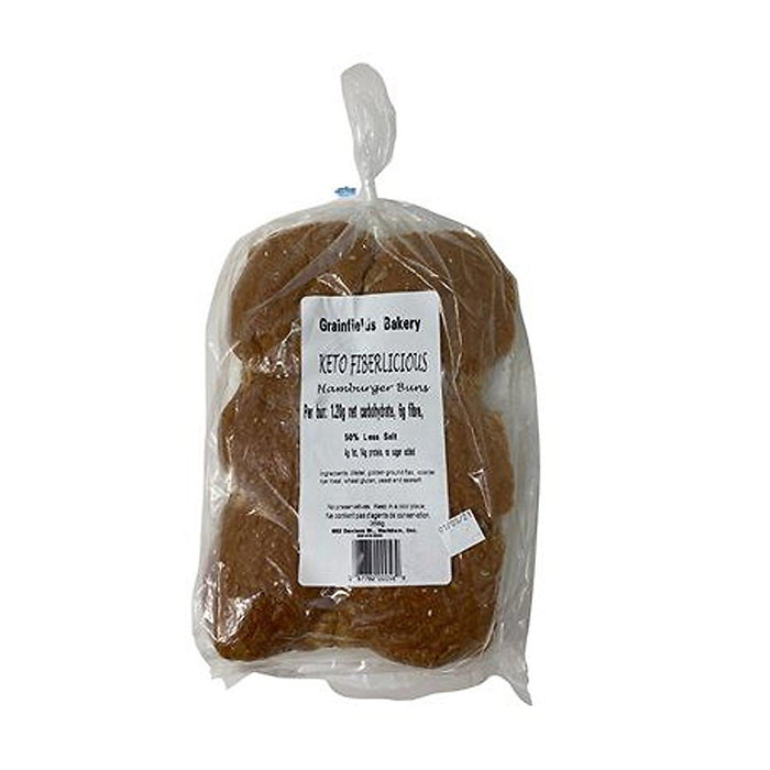 Grainfields Bakery | Keto Fiberlicious Hamburger Buns