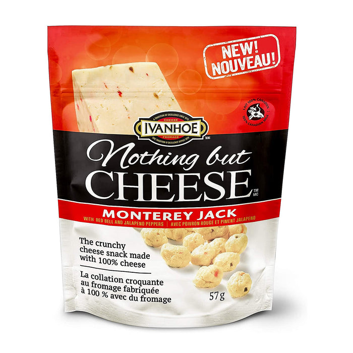 Ivanhoe | Nothing But Monterey Jack Cheese Snack 60g