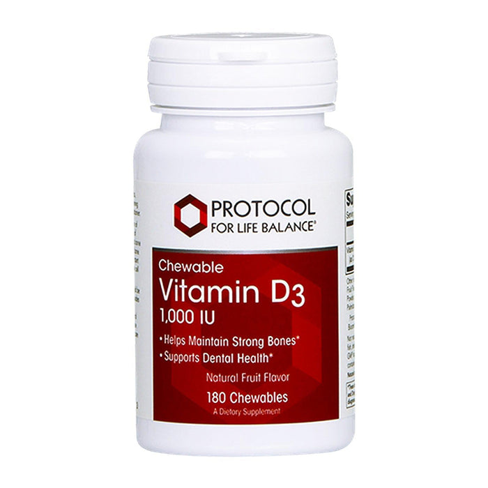 Protocol | Vitamin D 1000IU Chewable 180 Tablets