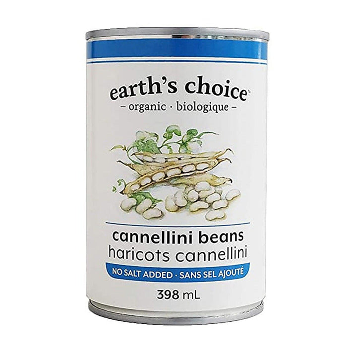Earth's Choice | Organic No Salt Added Cannellini Beans
