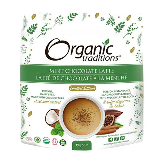 Organic Traditions | Mint Chocolate Latte Powder