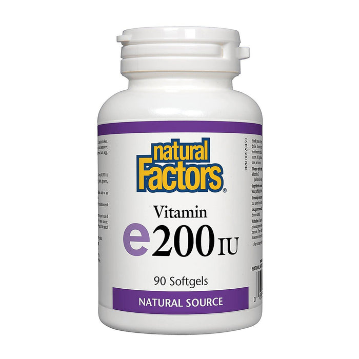 Natural Factors | Vitamin E 200IU Softgels