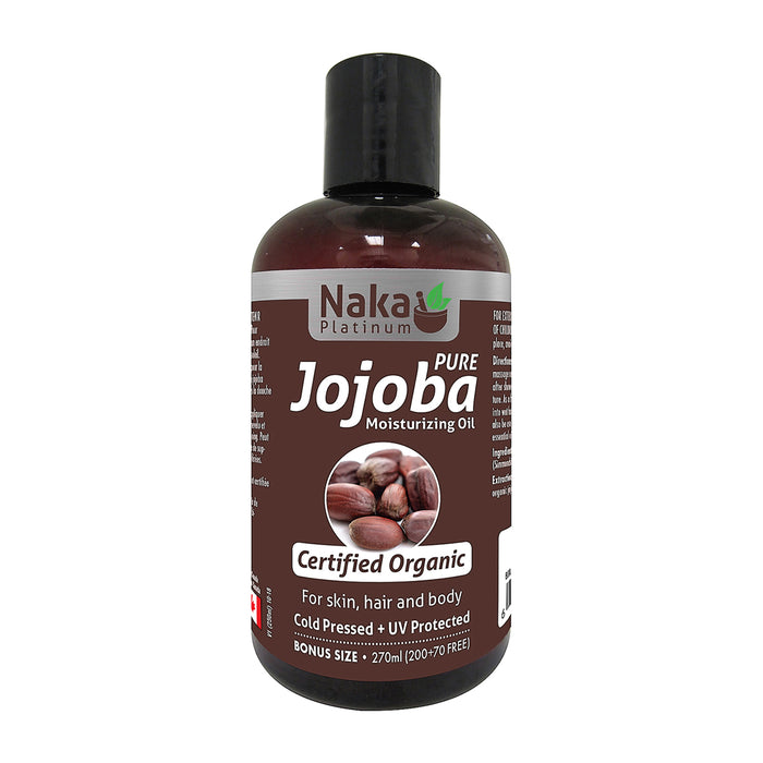 Naka Platinum | Organic Cold Pressed Jojoba Oil