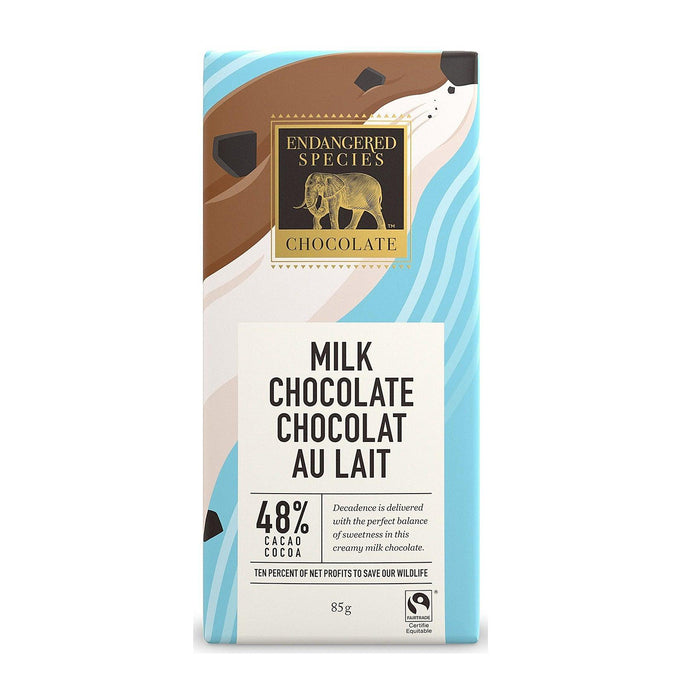 Endangered Species | 48% Cacao Milk Chocolate Bar