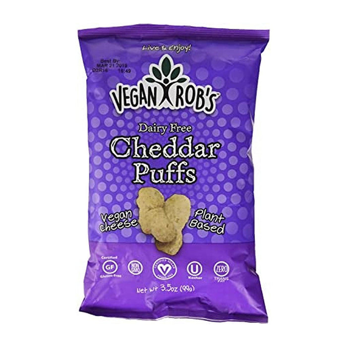 Vegan Rob's | Dairy Free Cheddar Puffs