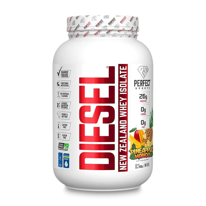Diesel | New Zealand Whey Isolate Pineapple Mango Protein Powder