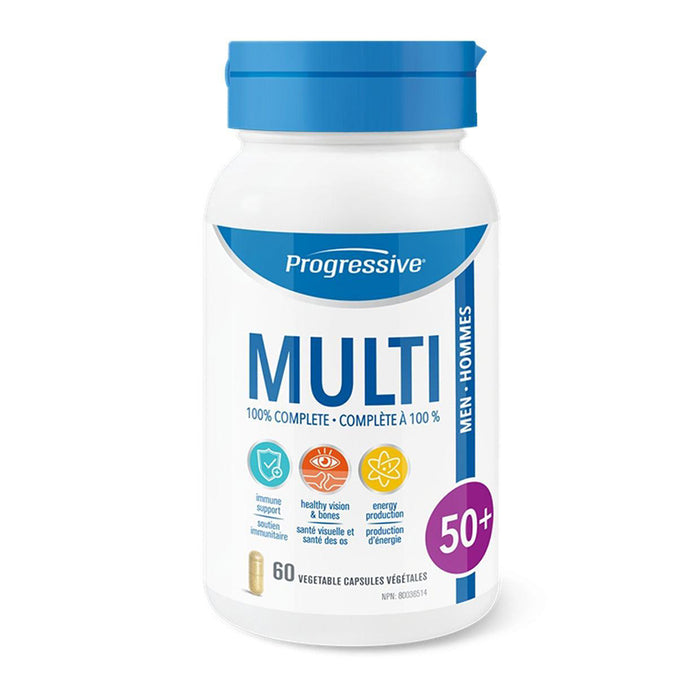 Progressive | Men 50+ Multivitamin Vegetarian Capsules
