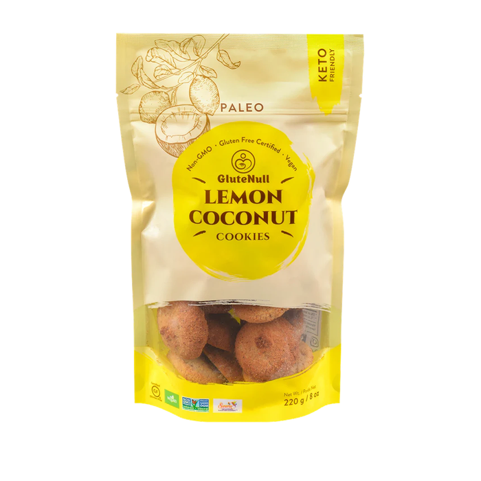 GluteNull | Lemon Coconut Cookies