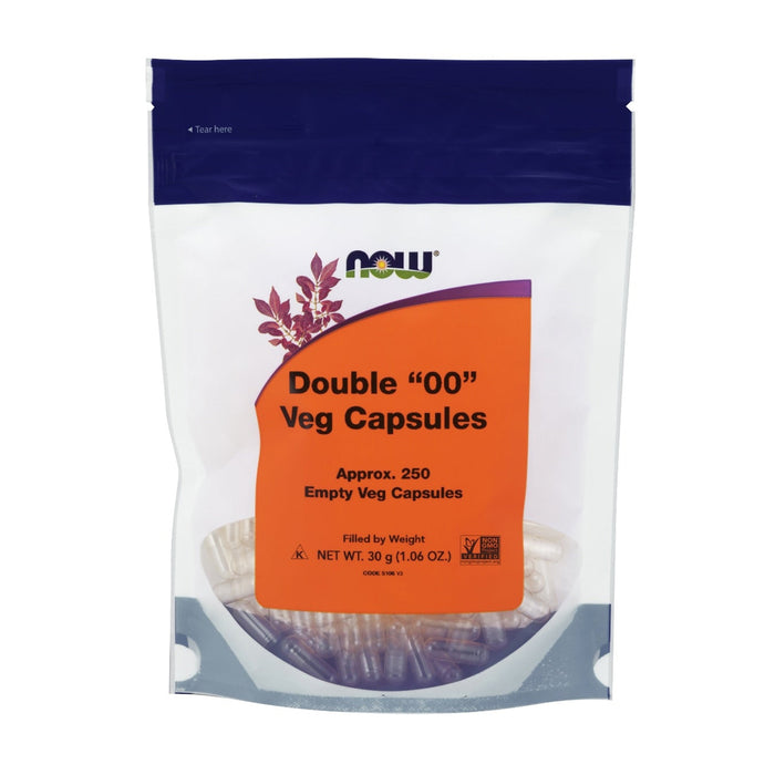 NOW | Empty Double "00" Vegetarian Capsules