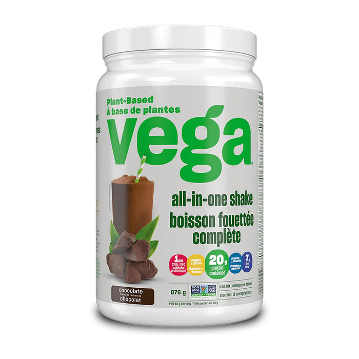 Vega | Vega One All-In-One Shake Chocolate Flavour Drink Mix Powder 876g