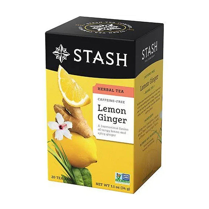 Stash | Lemon Ginger Herbal Tea
