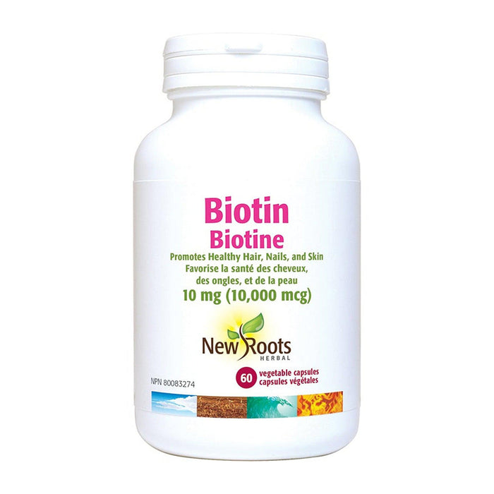New Roots | Biotin 10mg Vegetarian Capsules