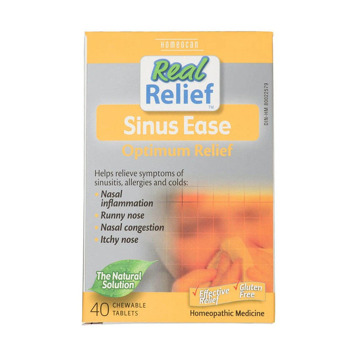 Homeocan | Real Relief Sinus Ease Chewable Tablets