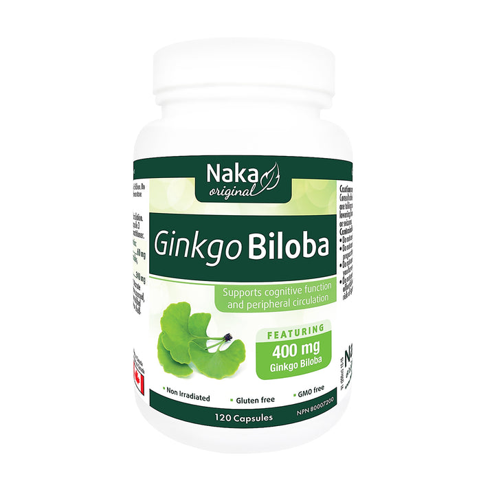 Naka | Ginkgo Biloba 400 mg Capsules