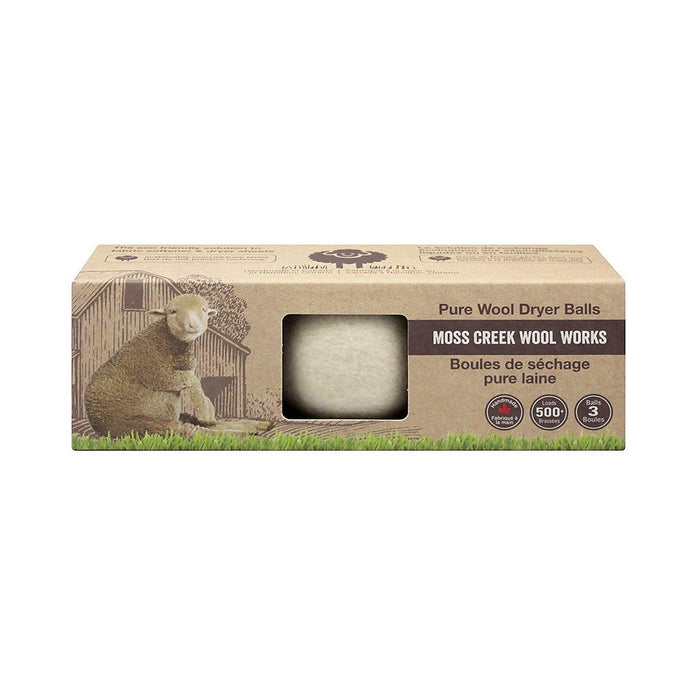 Moss Creek Wool Works | Wool Dryer Balls - 3 Pack