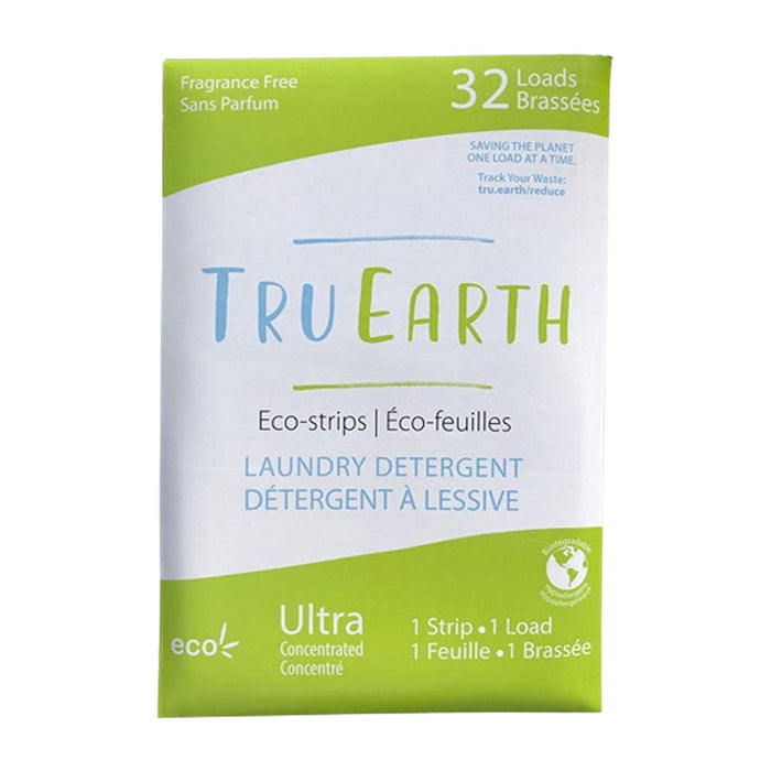 Tru Earth | Eco-Strips Fragrance Free Laundry Detergent 32 Loads