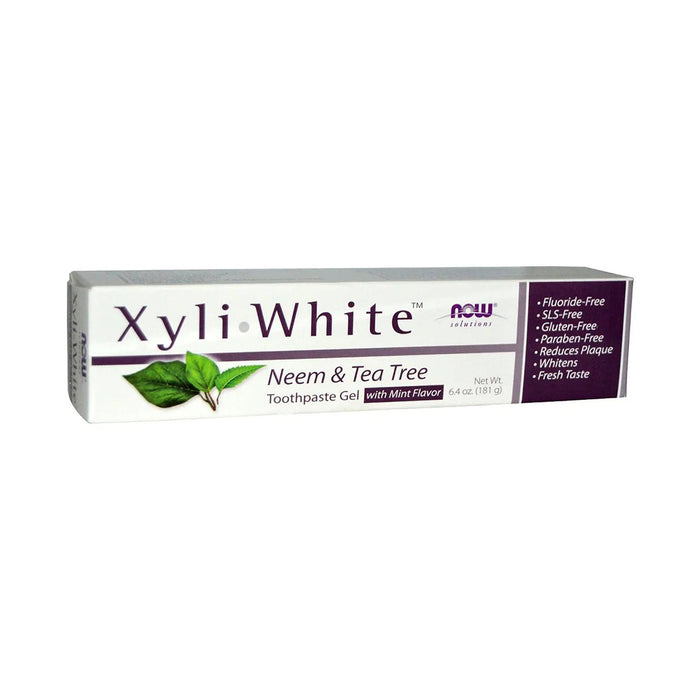 NOW Solutions | Xyliwhite Neem & Tea Tree Mint Flavour Toothpaste Gel