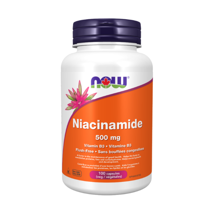NOW | Niacinamide 500mg Capsules