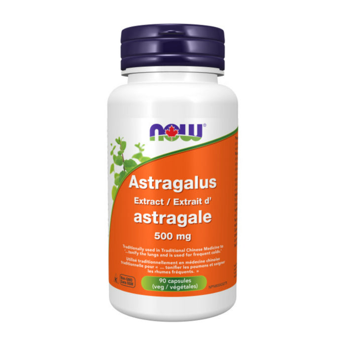 NOW | Astragalus Extract 500mg Vegetarian Capsules