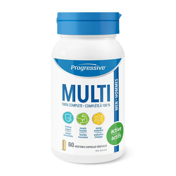 Progressive | Active Men Multivitamin Vegetarian Capsules