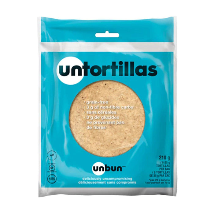 Unbun Foods | Untortillas 6-Tortillas