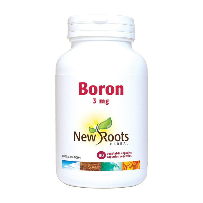 New Roots | Boron 3mg Vegetarian Capsules