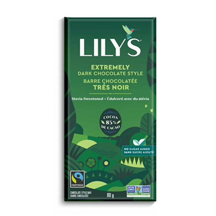 Lily's | Extremely Dark Sugar Free 85% Cocoa Chocolate Bar