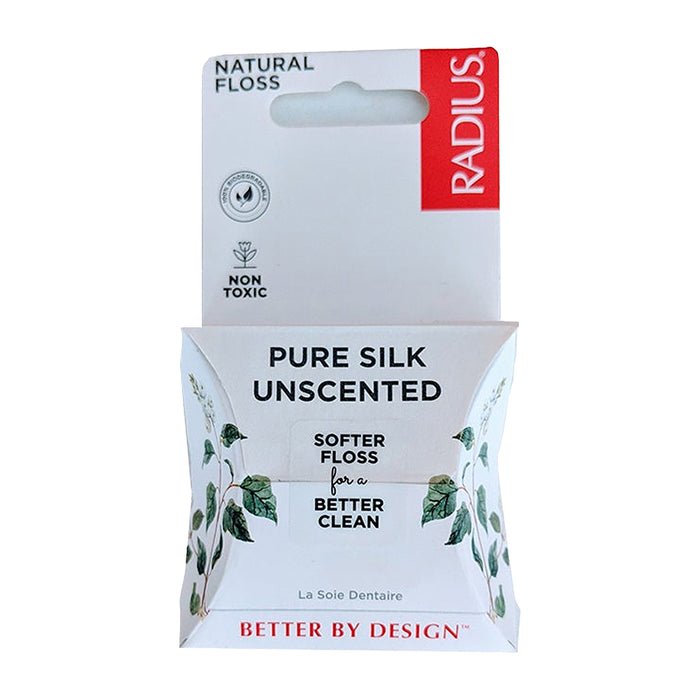 Radius | Natural Pure Silk Unscented Dental Floss