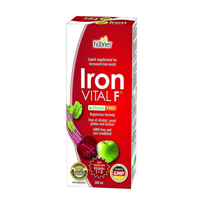 Hubner | Iron Vital F With Vitamins C & B Fruit Flavour Liquid