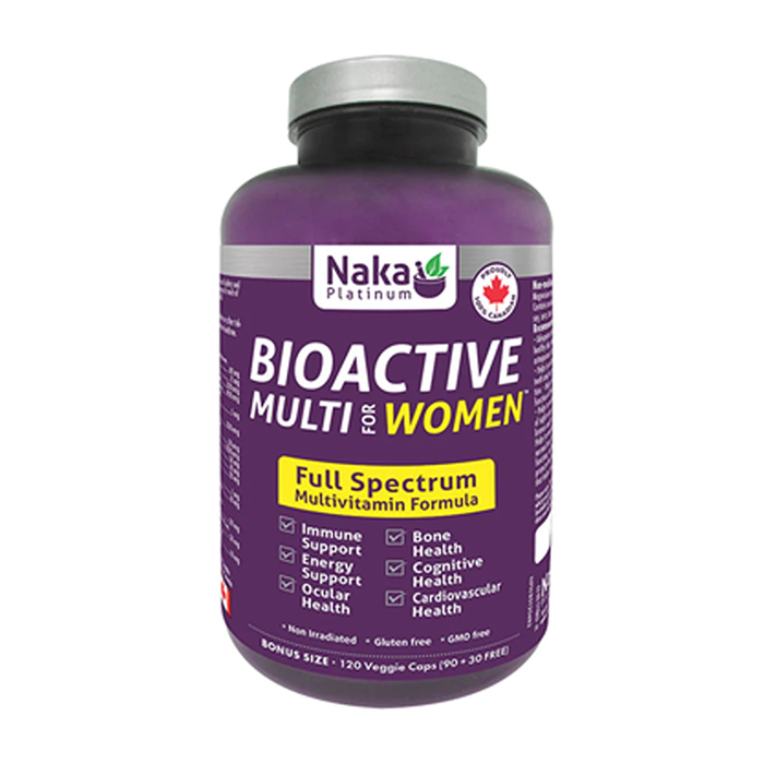 Naka Platinum | Bioactive Multi For Women Vegetarian Capsules