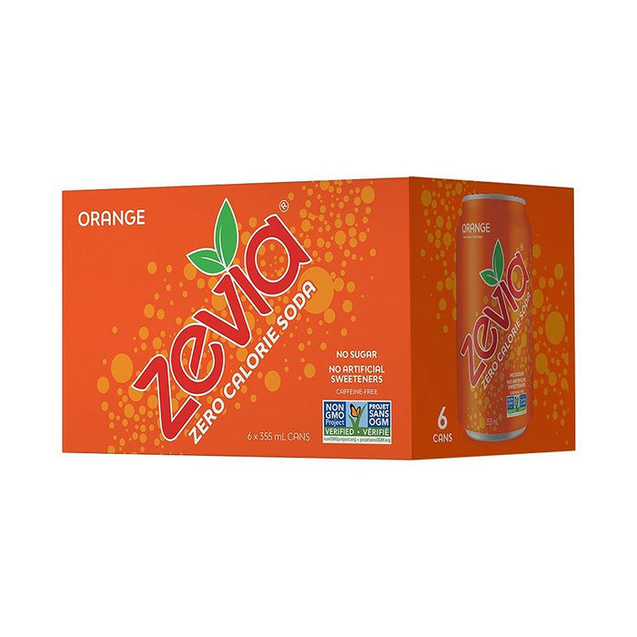 Zevia | Orange Soda Case