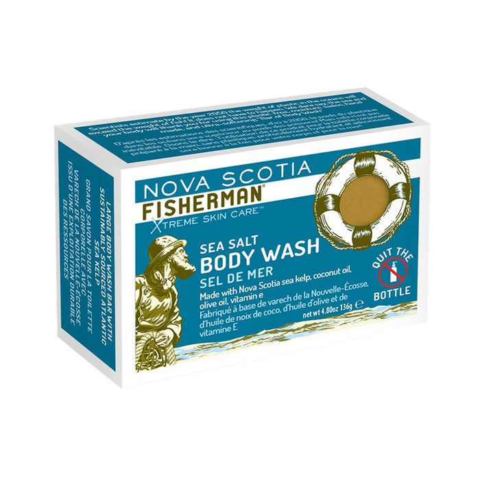 Nova Scotia Fisherman Sea Salt Bar Soap 136g