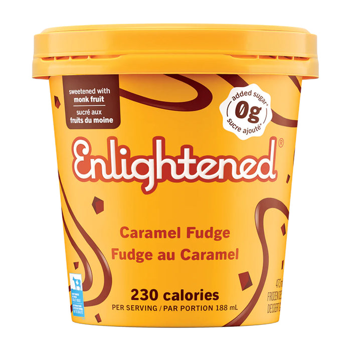 Enlightened | Caramel Fudge Keto Frozen Dessert