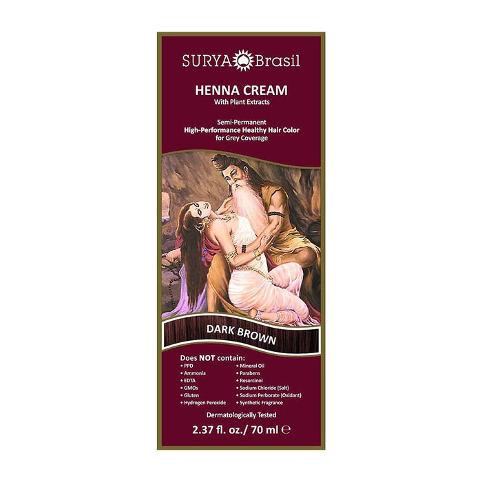 Surya Brasil | Dark Brown Henna Cream