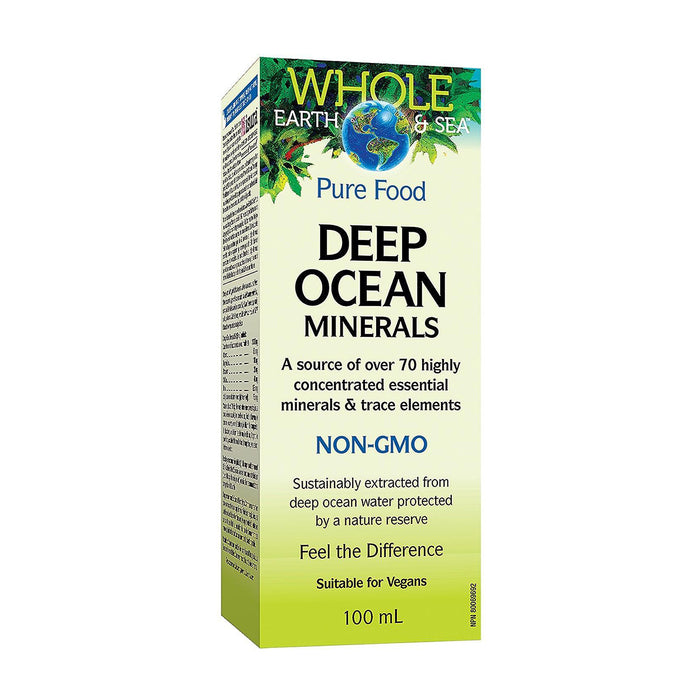 Natural Factors | Whole Earth & Sea Deep Ocean Minerals Liquid