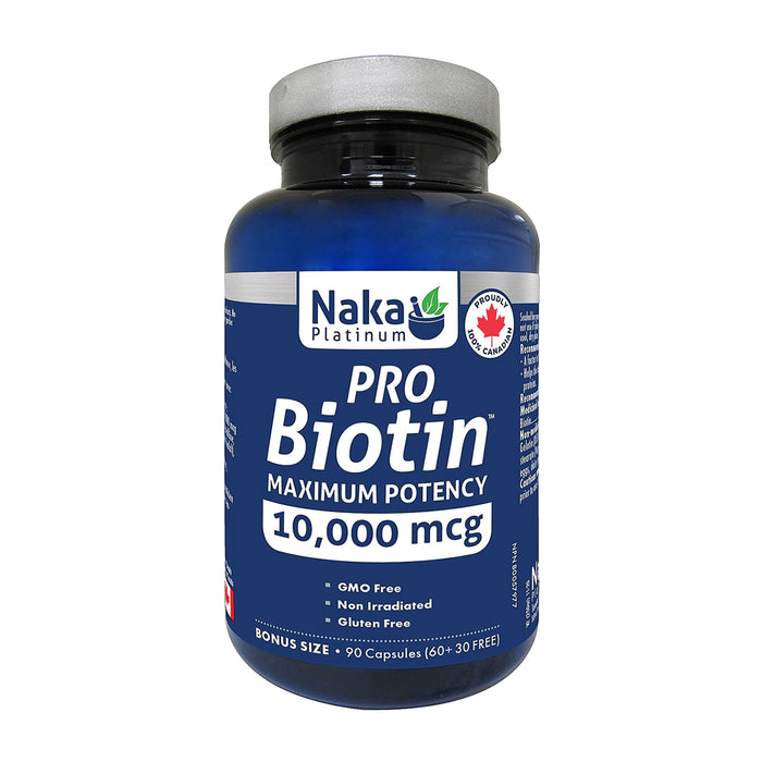 Naka Platinum | Pro Biotin 10,000mcg Capsules