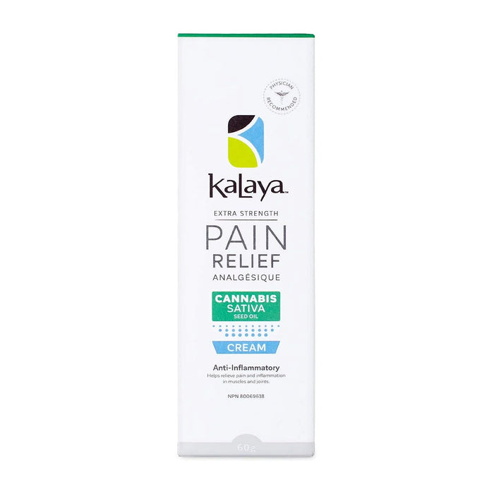 KaLaya | Extra Strength Pain Relief Cream With Cannabis Sativa Seed Oil