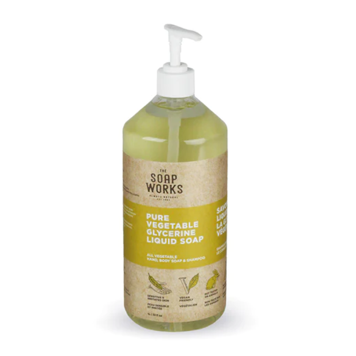 The Soap Works | Vegetable Glycerine Liquid Soap