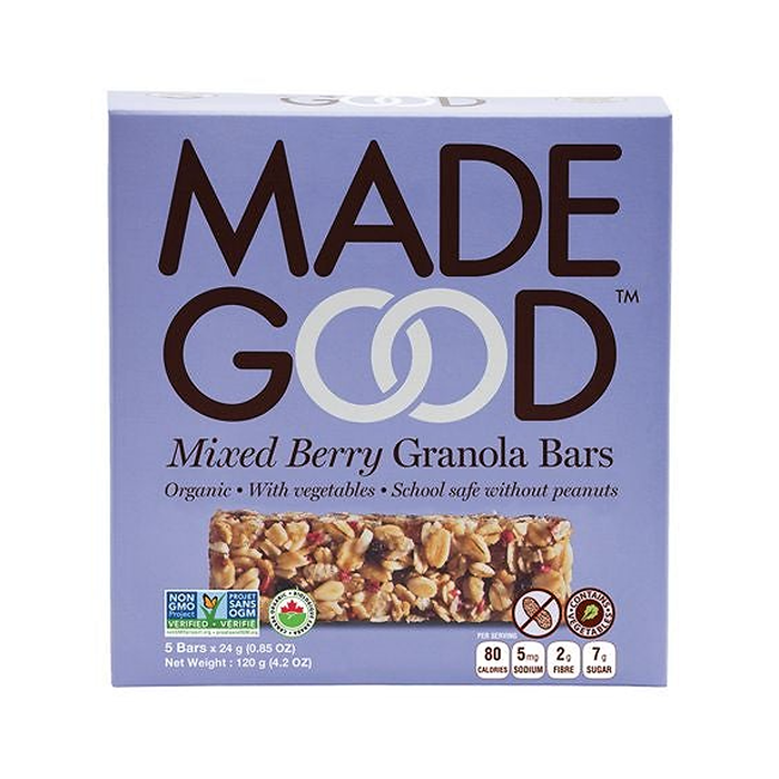 Made Good | Mixed Berry Granola Bars