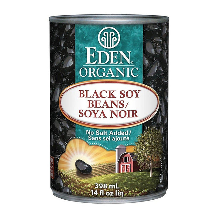 Eden Foods | Organic No Salt Added Black Soy Beans