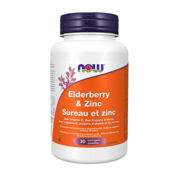 NOW | Elderberry & Zinc Lozenges