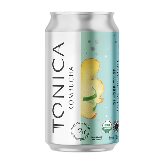Tonica | Ginger Twist Low Sugar Kombucha