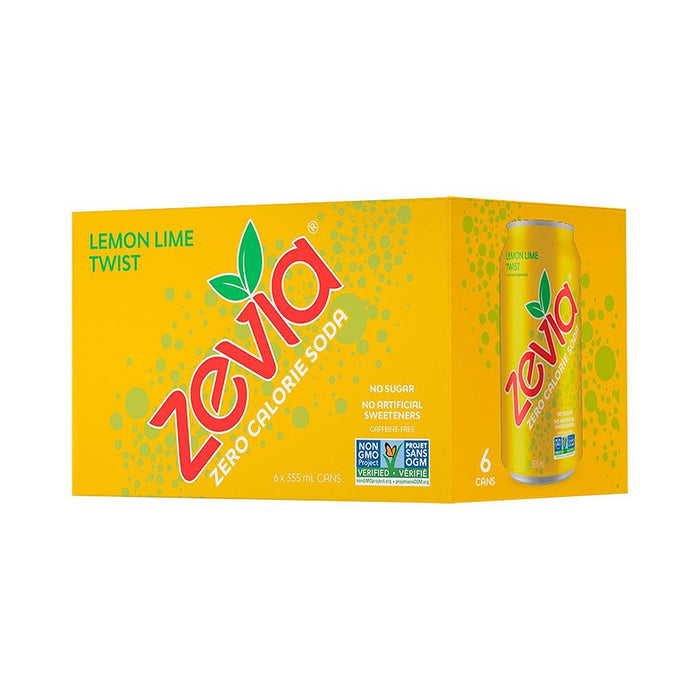 Zevia | Lemon Lime Twist Soda Case