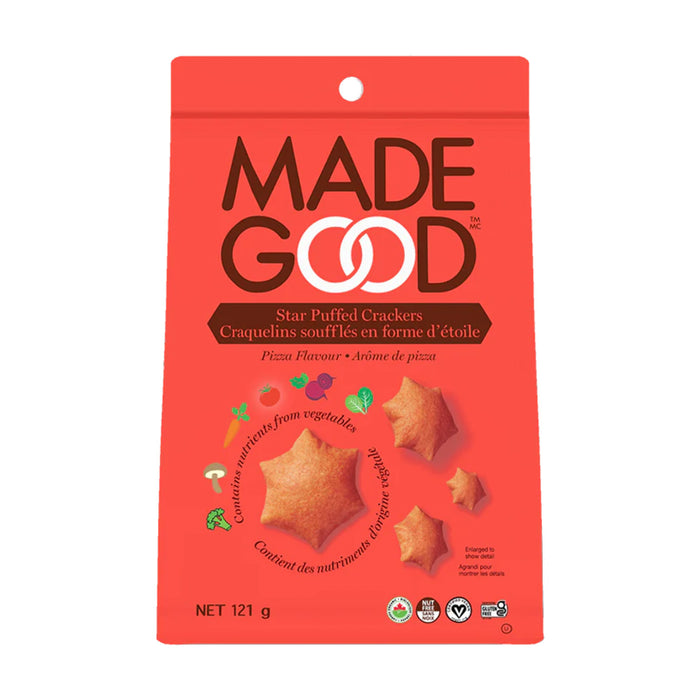 Made Good | Pizza Star Puffed Crackers