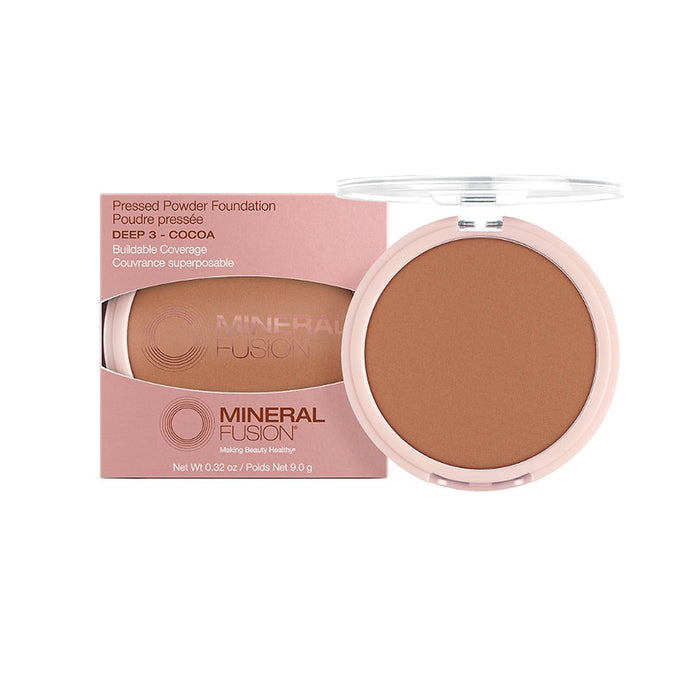 Mineral Fusion | Pressed Powder Foundation Deep 3